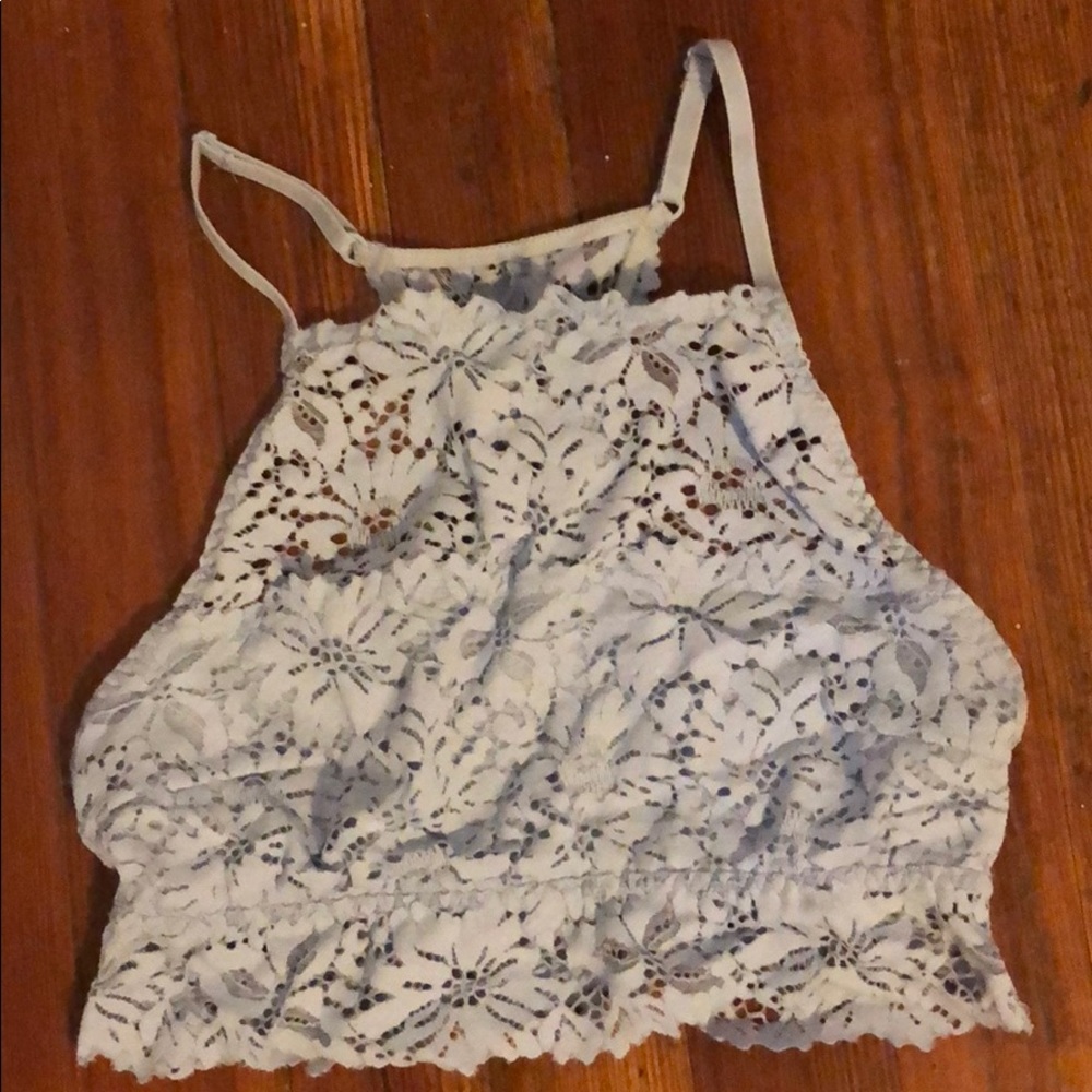 Like new aerie high neck bralette
